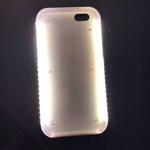Pink lumee iPhone 6 phone selfie case​​